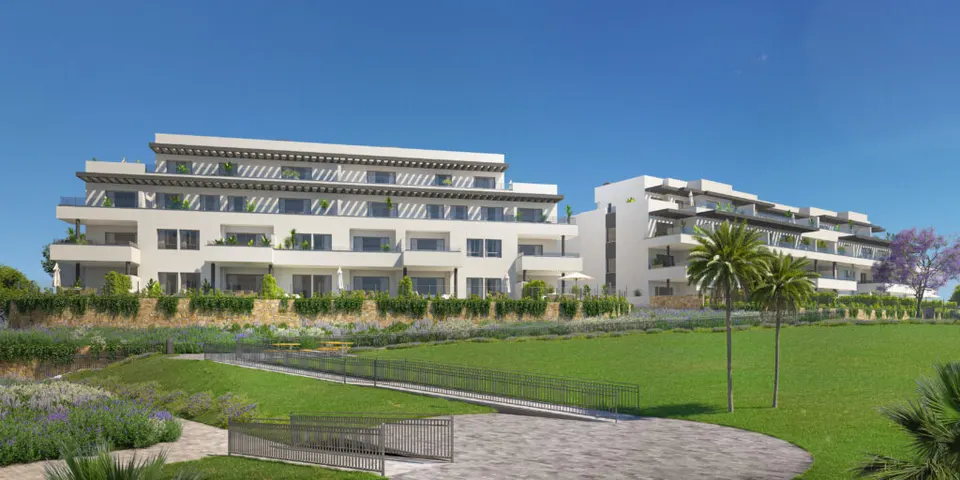 Apartamenty z widokiem na Mijas Costa — zdjęcie