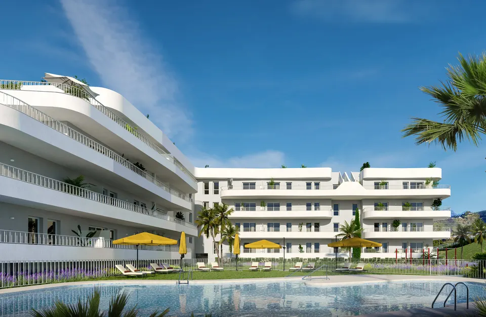 Apartamenty z basenami w Fuengiroli — zdjęcie