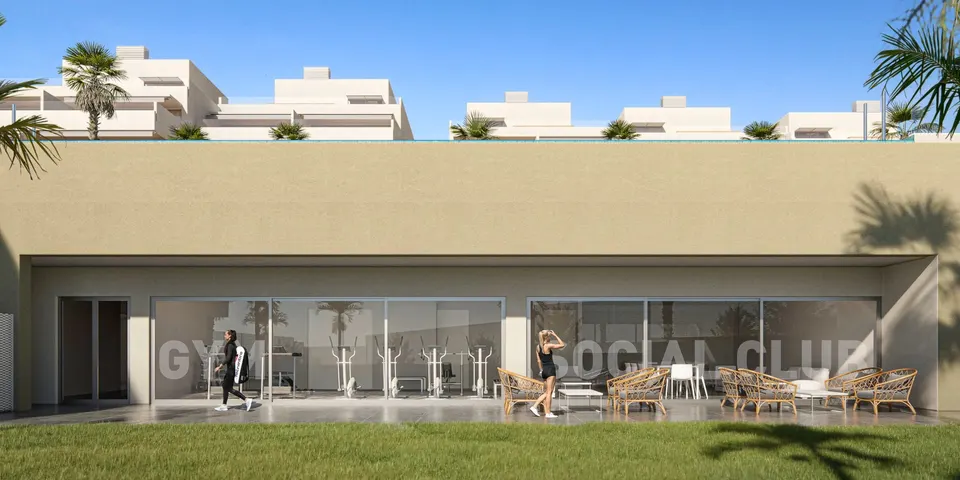Apartamenty z tarasem w Esteponie — zdjęcie