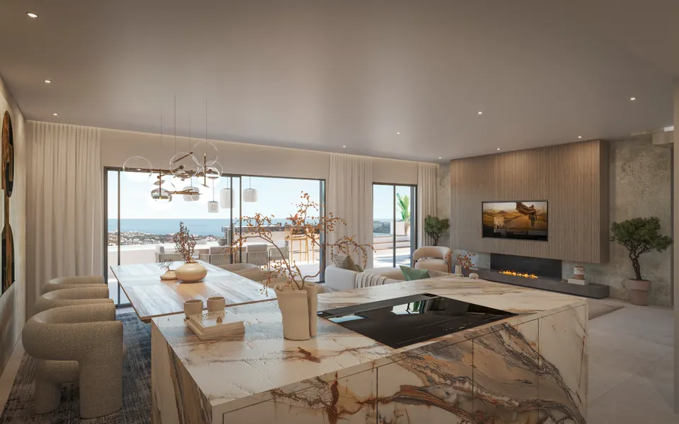 Apartamenty z basenem w Benalmádena — zdjęcie