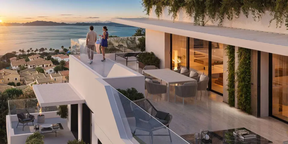 Apartament z widokiem na morze w Mijas — zdjęcie