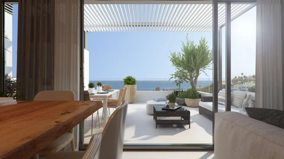 Apartamenty z widokiem na morze w Casares — zdjęcie
