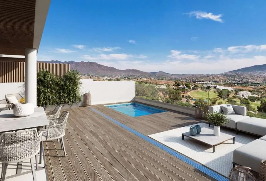 Apartamenty przy polu golfowym w Mijas Costa — zdjęcie