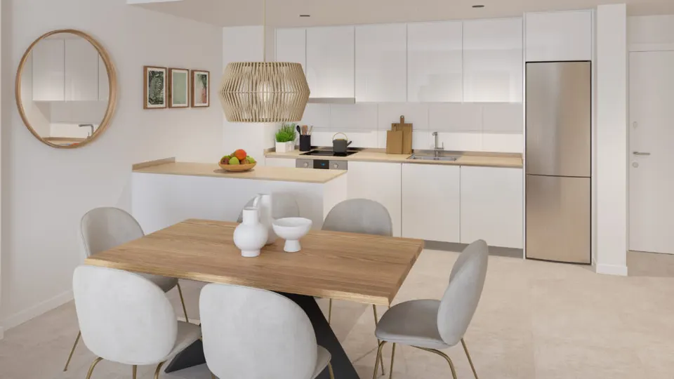 Apartamenty z widokiem na Mijas Costa — zdjęcie