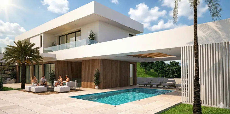 Wille z energią w Mijas Pueblo — zdjęcie