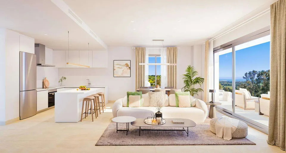 Penthouse z tarasem w Esteponie — zdjęcie