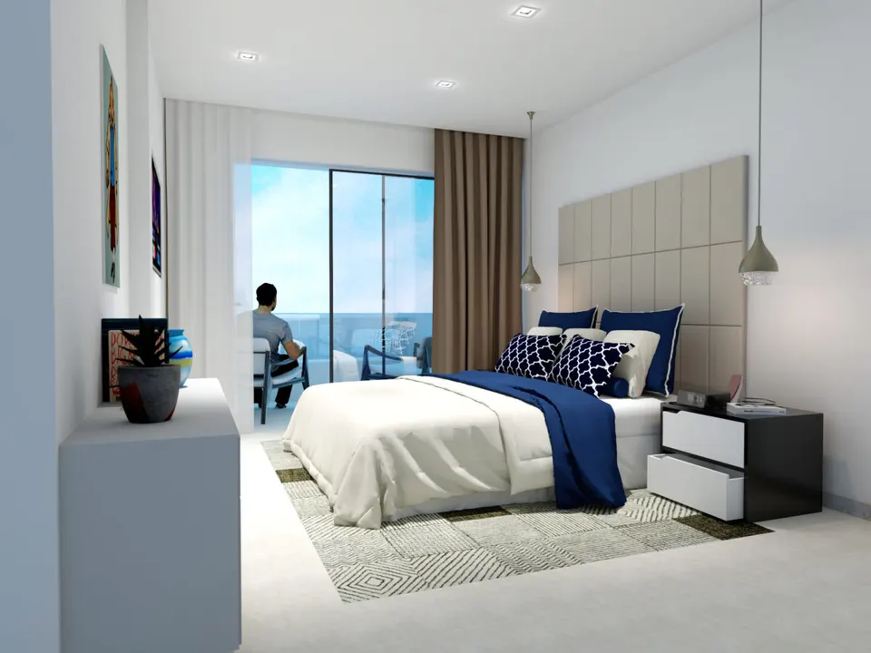 Apartamenty z widokiem na morze w Esteponie — zdjęcie