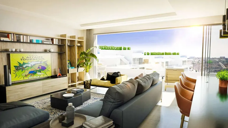 Penthouse z prywatnym basenem w Esteponie — zdjęcie