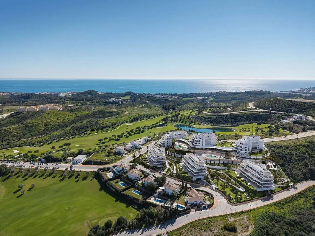 Apartamenty przy polu golfowym w Mijas