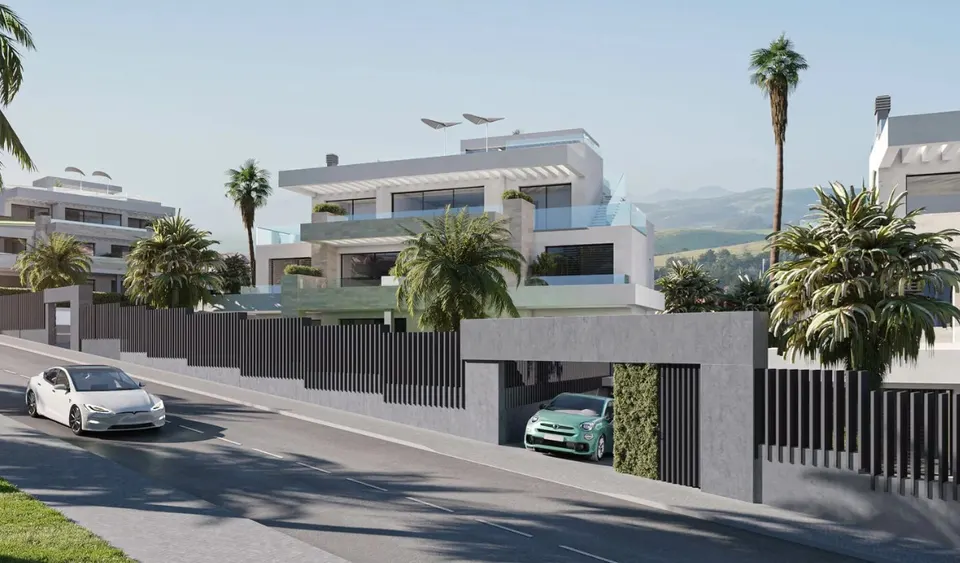 Apartamenty z basenem w Esteponie — zdjęcie