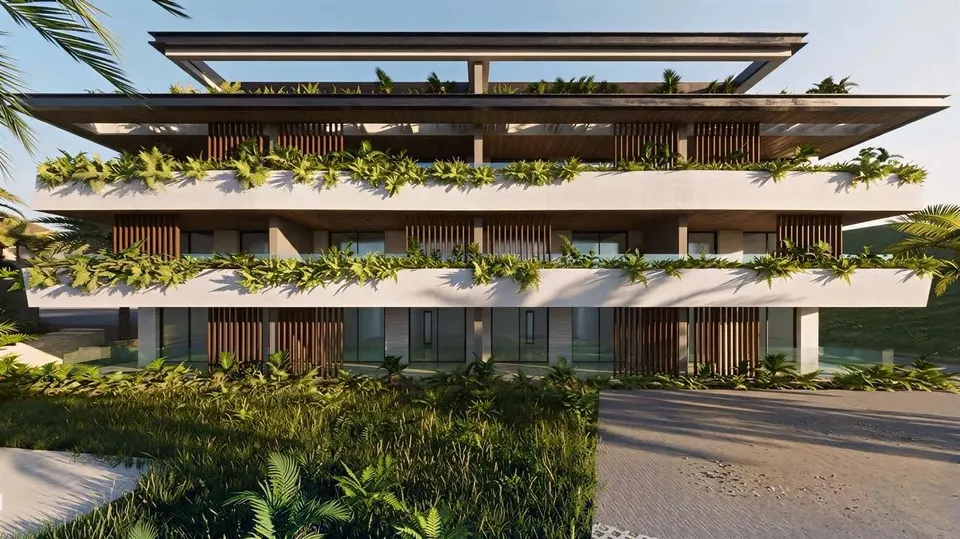 Apartamenty z widokiem na morze w Mijas Costa — zdjęcie
