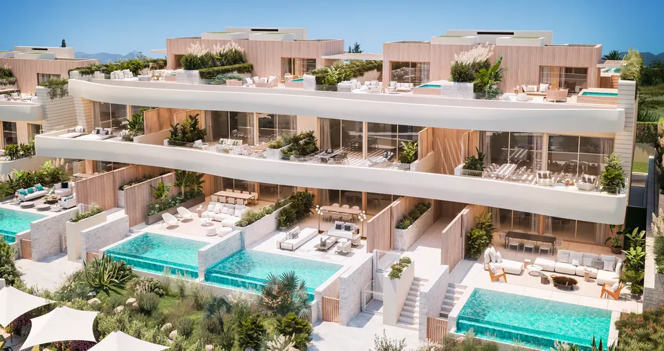 Apartamenty przy plaży w Marbelli — zdjęcie