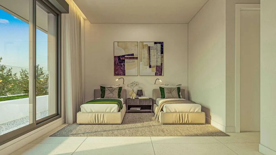 Penthouse z panoramicznym widokiem w Marbelli — zdjęcie