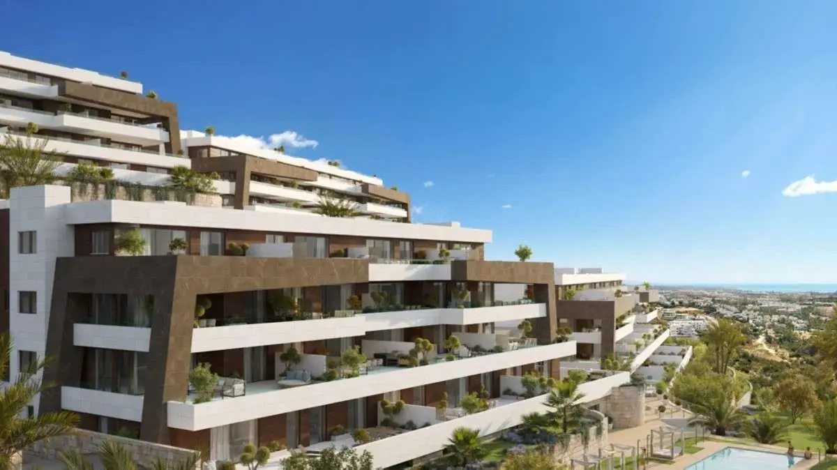 Apartament z widokiem na morze w Esteponie