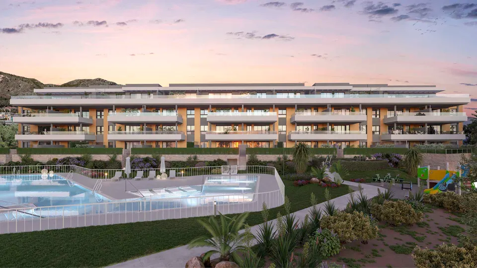 Apartamenty z tarasami w Torremolinos — zdjęcie