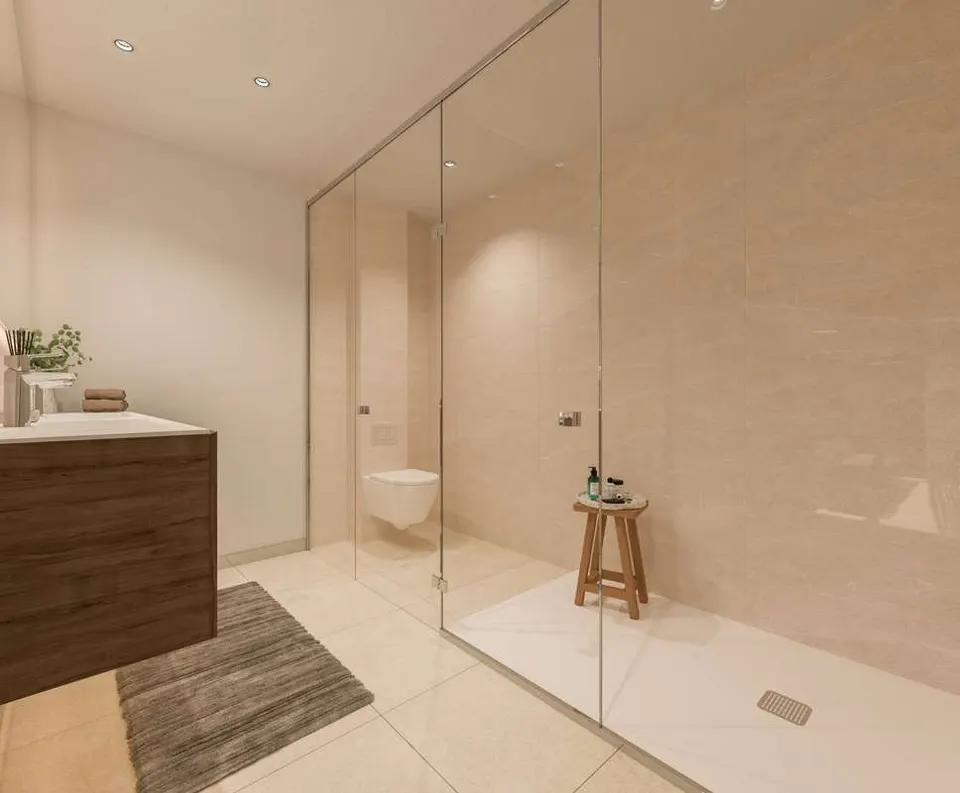 Penthouse z widokiem na morze w Manilvie — zdjęcie