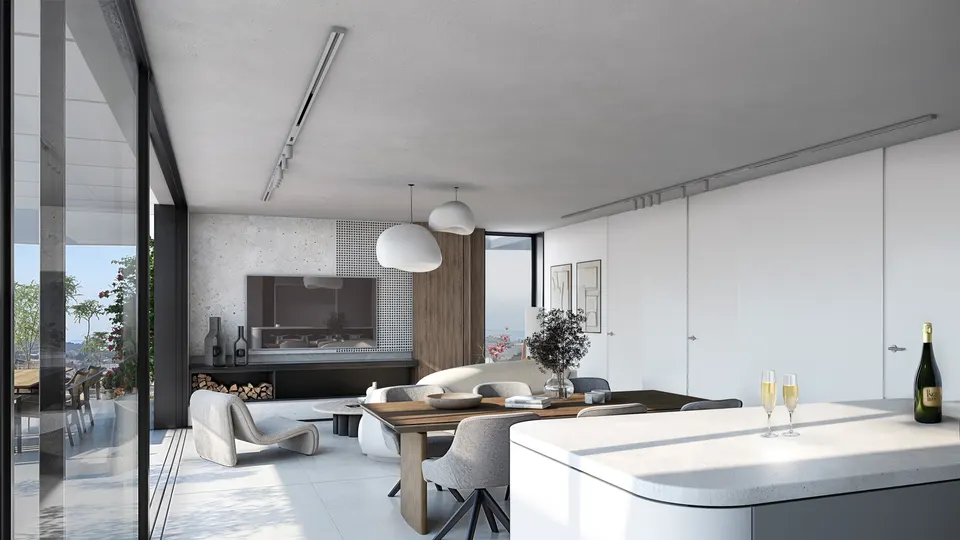 Apartamenty z widokiem w Esteponie — zdjęcie
