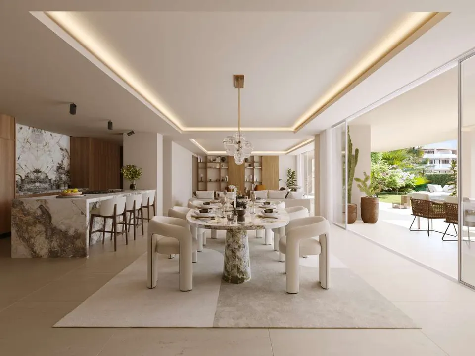 Penthouse z prywatnym basenem w Marbelli — zdjęcie