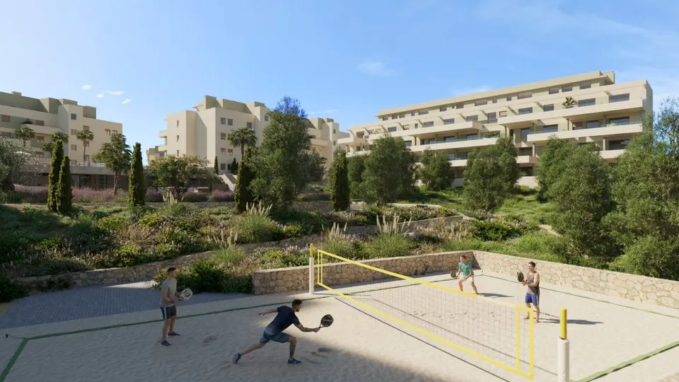 Apartamenty w otoczeniu zieleni w Mijas — zdjęcie