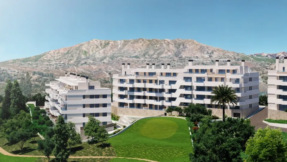 Apartamenty z basenem w Mijas — zdjęcie