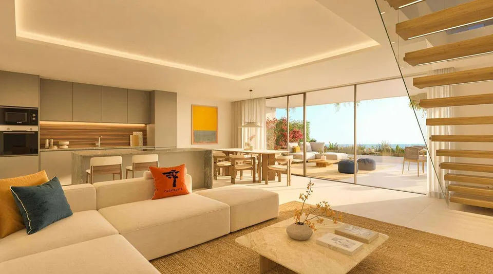 Penthouse z widokiem na morze w Benalmádena — zdjęcie