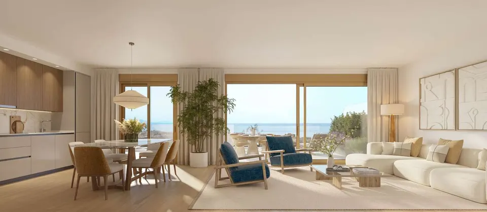 Apartament ze wspaniałym widokiem na morze w Torremolinos — zdjęcie