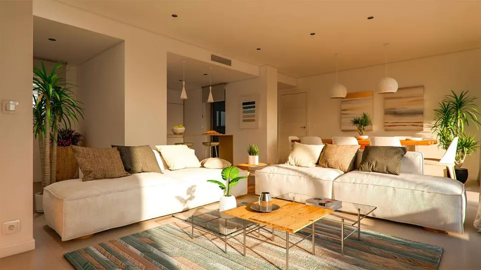 Apartament z tarasem w Casares — zdjęcie