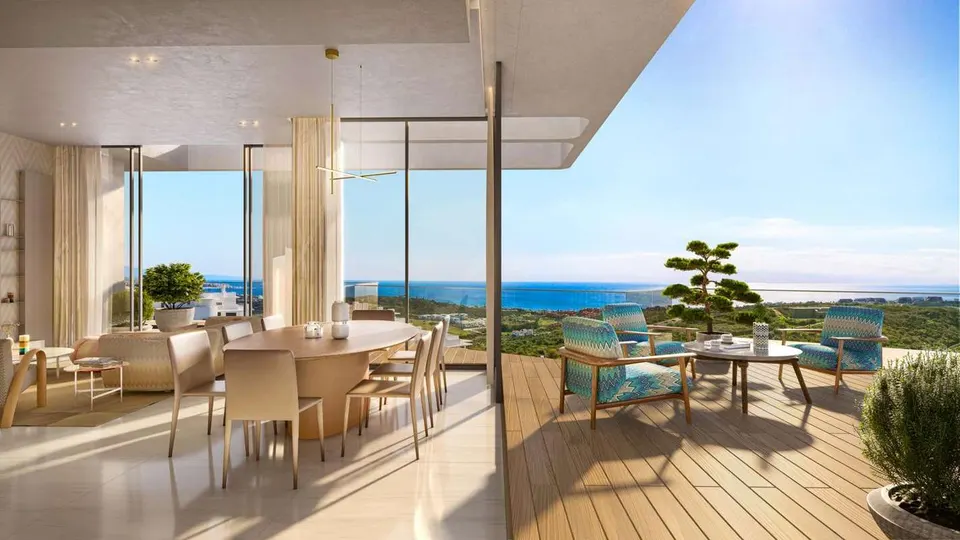 Penthouse z jacuzzi w Casares — zdjęcie