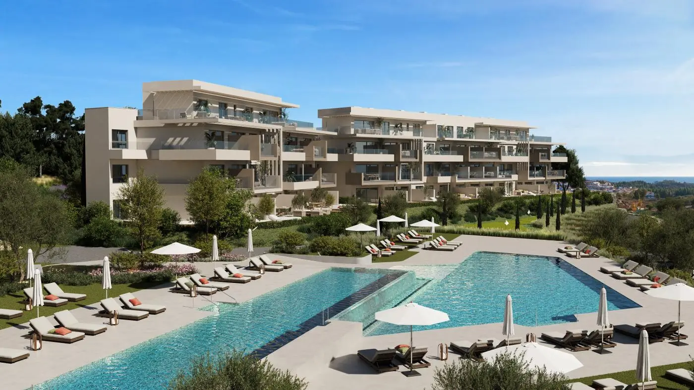 Nowe apartamenty przy polu golfowym w Mijas Costa