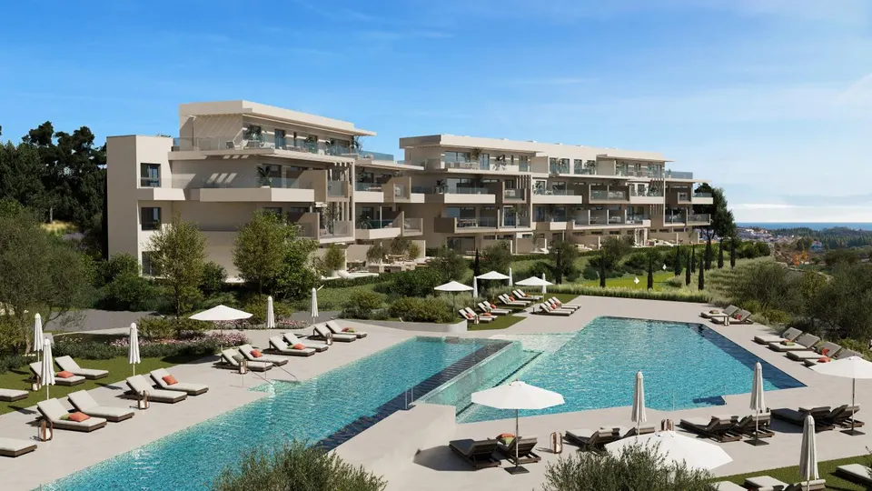 Apartamenty blisko pól golfowych w Mijas Costa — zdjęcie
