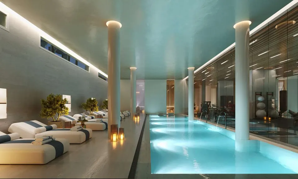 Penthouse z prywatnym basenem w Marbelli — zdjęcie