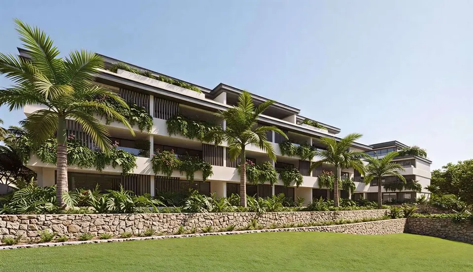 Apartamenty z widokiem na morze w Mijas Costa — zdjęcie
