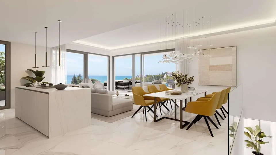 Penthouse blisko morza w Benalmádena — zdjęcie