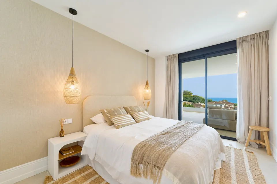 Apartamenty z widokiem na morze w Benalmádena Pueblo — zdjęcie