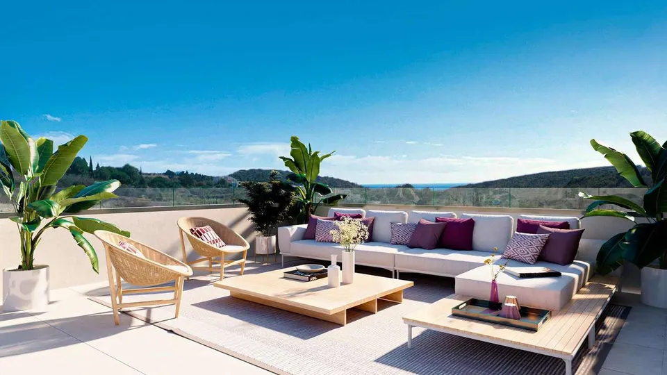 Penthouse z widokiem w Casares — zdjęcie