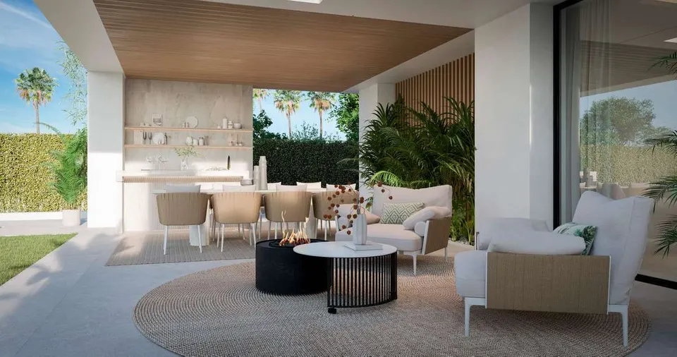 Willa z luksusem w Esteponie — zdjęcie