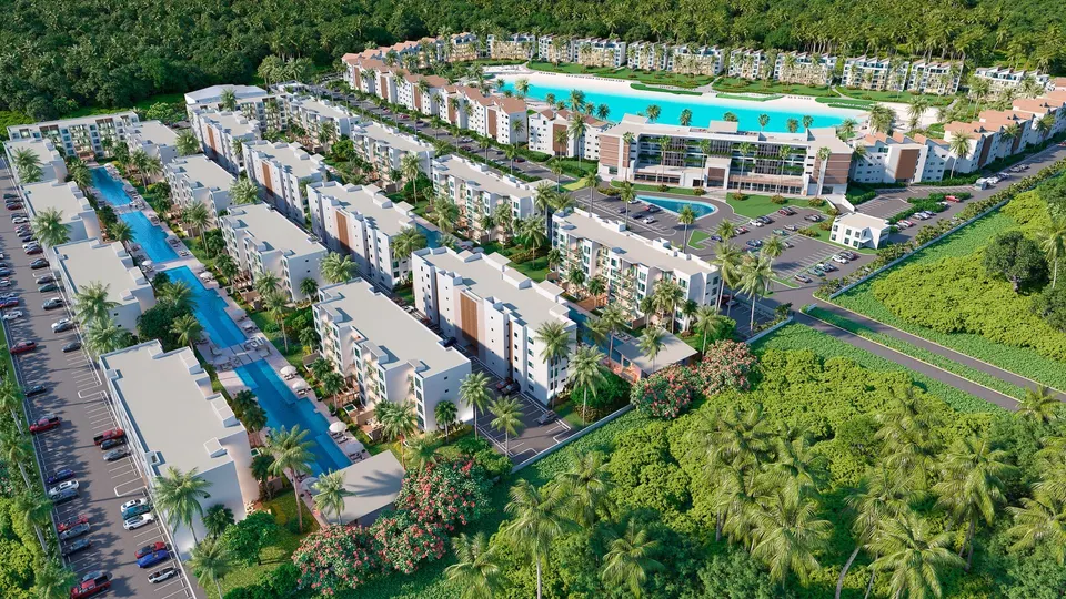Apartamenty z prywatną laguną i plażą — zdjęcie