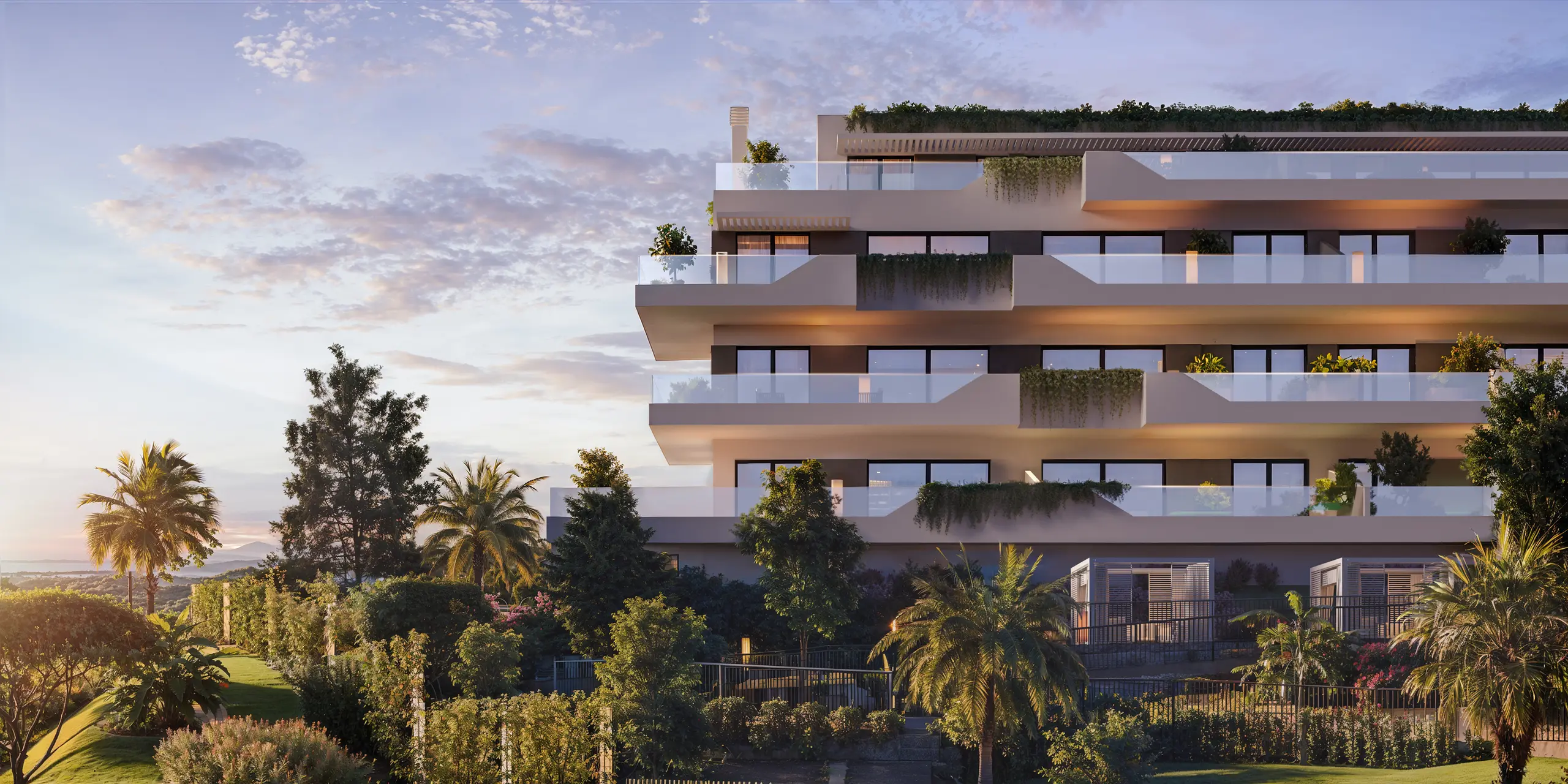 Apartamenty z widokiem na morze w Mijas Costa