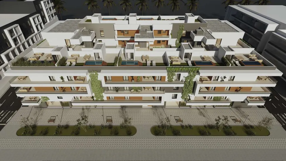 Apartamenty z widokiem na morze w Marbelli — zdjęcie