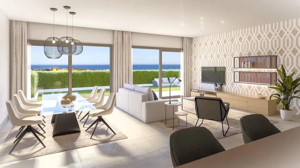 Apartamenty z basenem w Esteponie — zdjęcie