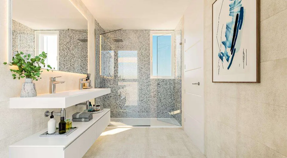 Penthouse z widokiem na morze w Mijas — zdjęcie