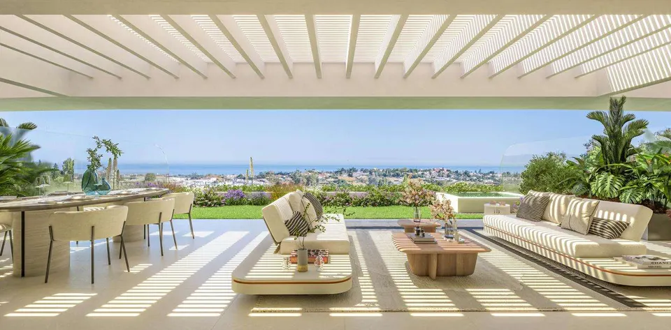 Penthouse z tarasem w Benahavís — zdjęcie
