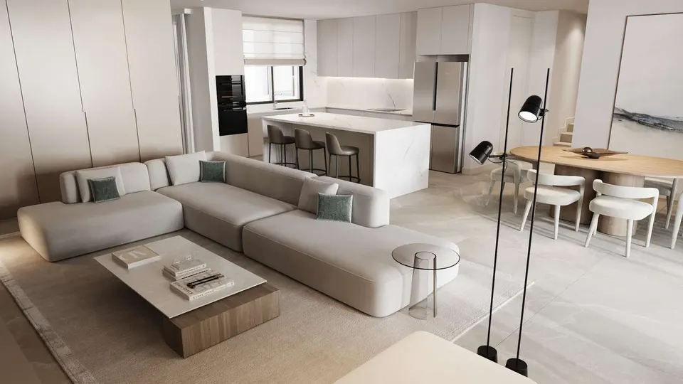 Penthouse z widokiem na morze w Esteponie — zdjęcie