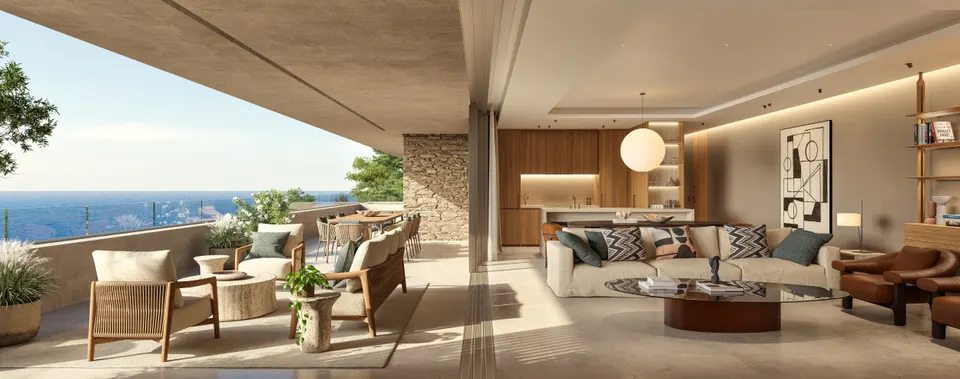 Apartamenty z widokiem na morze w Benalmádena — zdjęcie