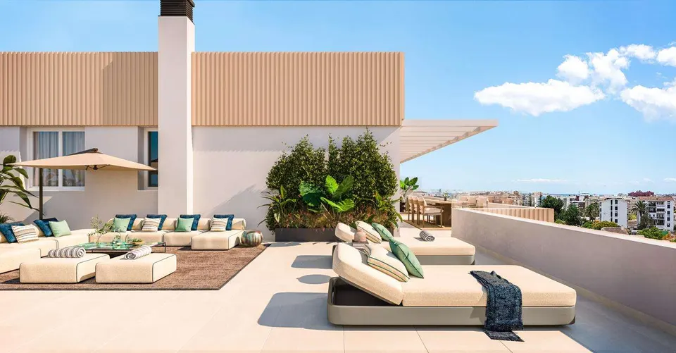 Penthouse stylowy penthouse w Esteponie — zdjęcie