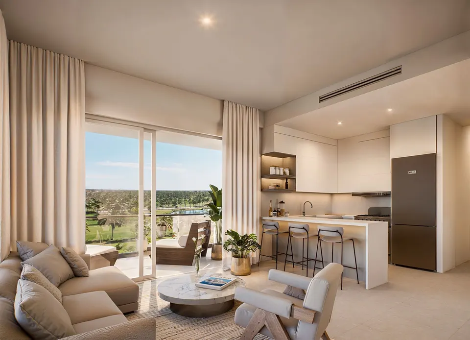 Apartamenty z widokiem na pole golfowe — zdjęcie