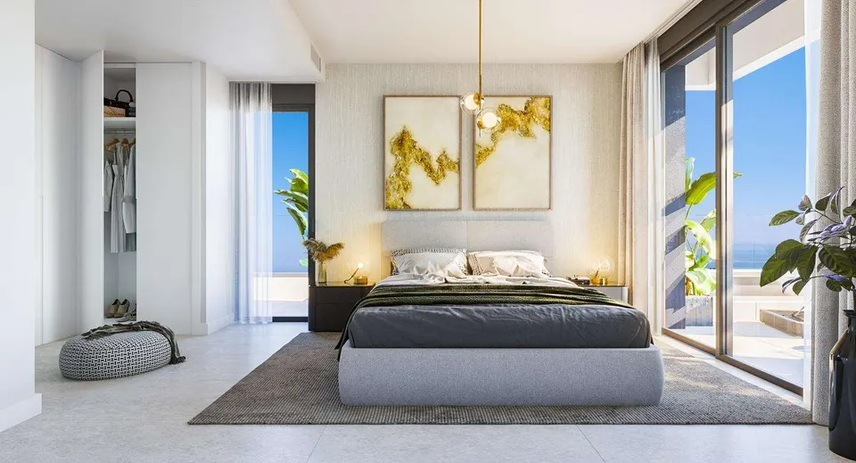 Penthouse z widokiem na morze w Marbelli — zdjęcie