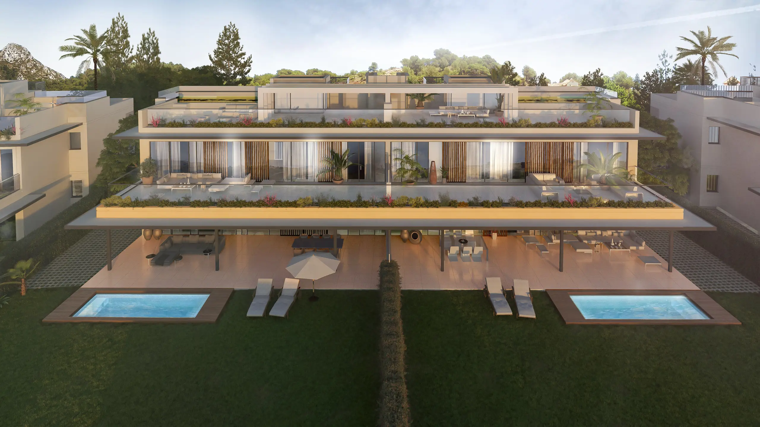 Apartamenty blisko plaży w Marbelli