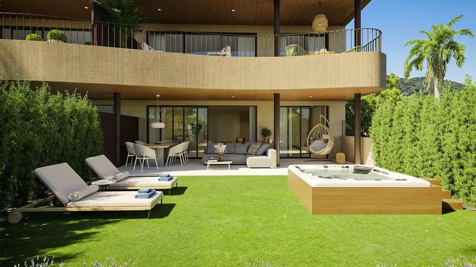 Apartament z tarasem w Fuengiroli — zdjęcie