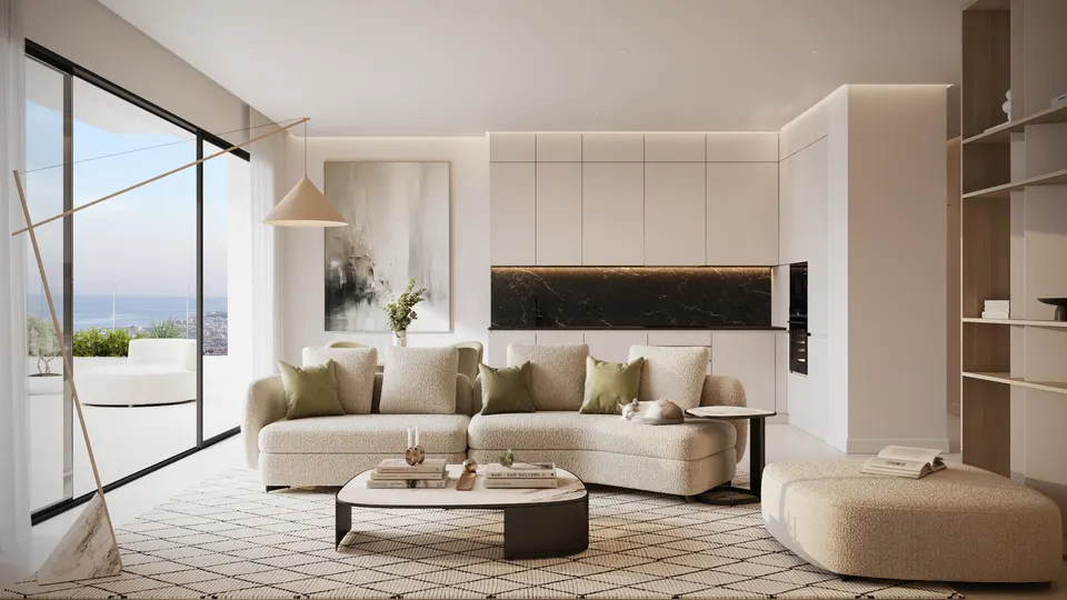 Apartamenty z widokiem na morze w Mijas Pueblo — zdjęcie
